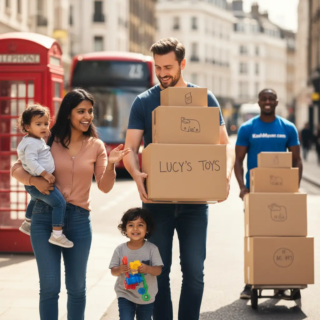 Moving with Children in London – Stress-Free Guide