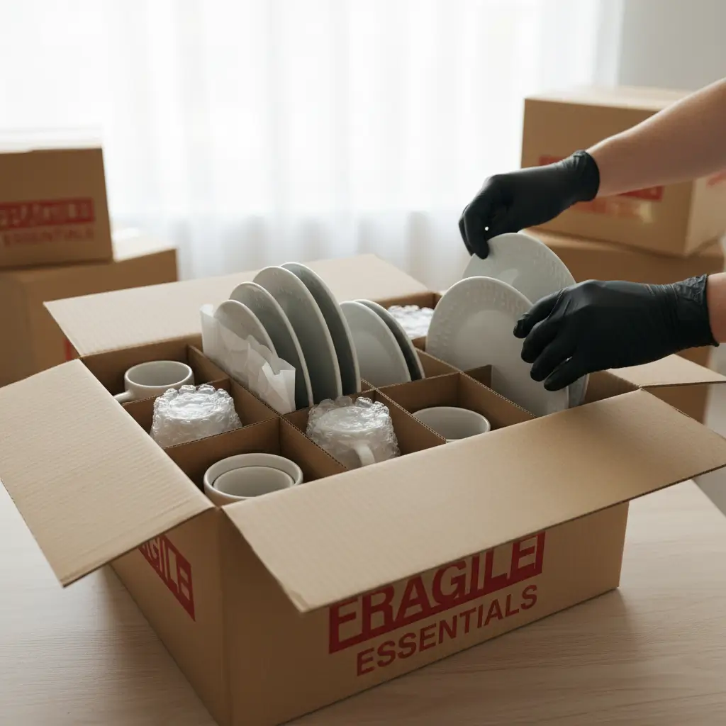 moving Packing Fragile Items Safely