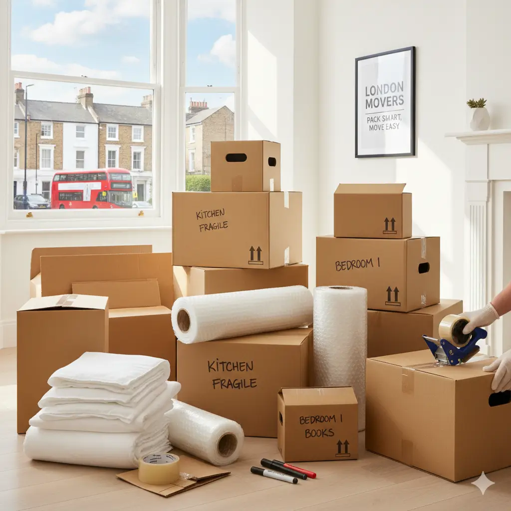Best Packing Materials for Moving in London