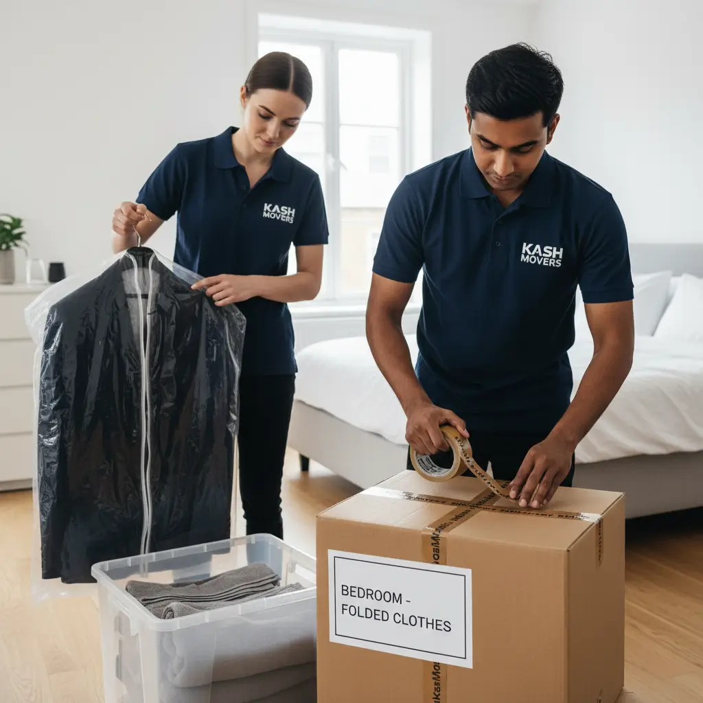How to Pack Clothes for Moving in London