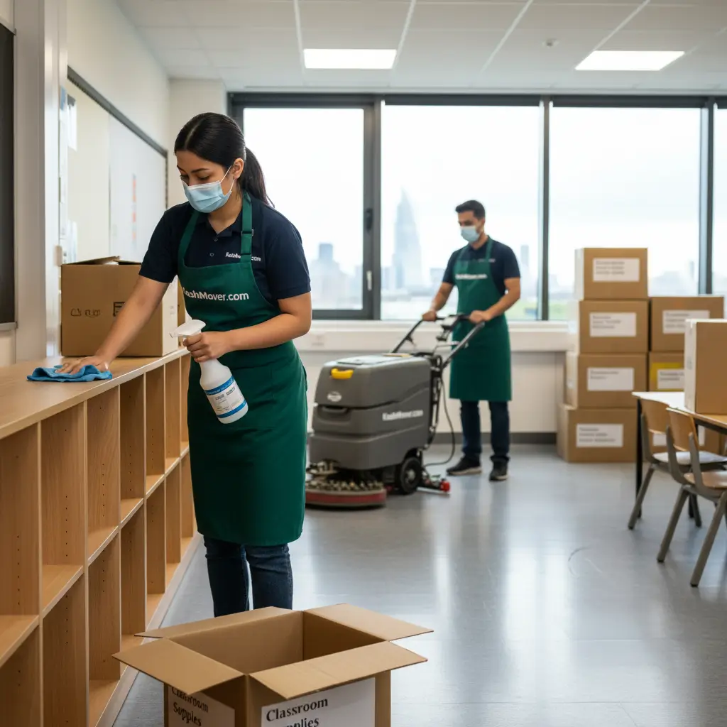 Why Schools Need Deep Cleaning During Relocation in London